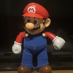 Super Mario "It's-A Me, Mario!" talking action figure by Jakks Pacific.  12”